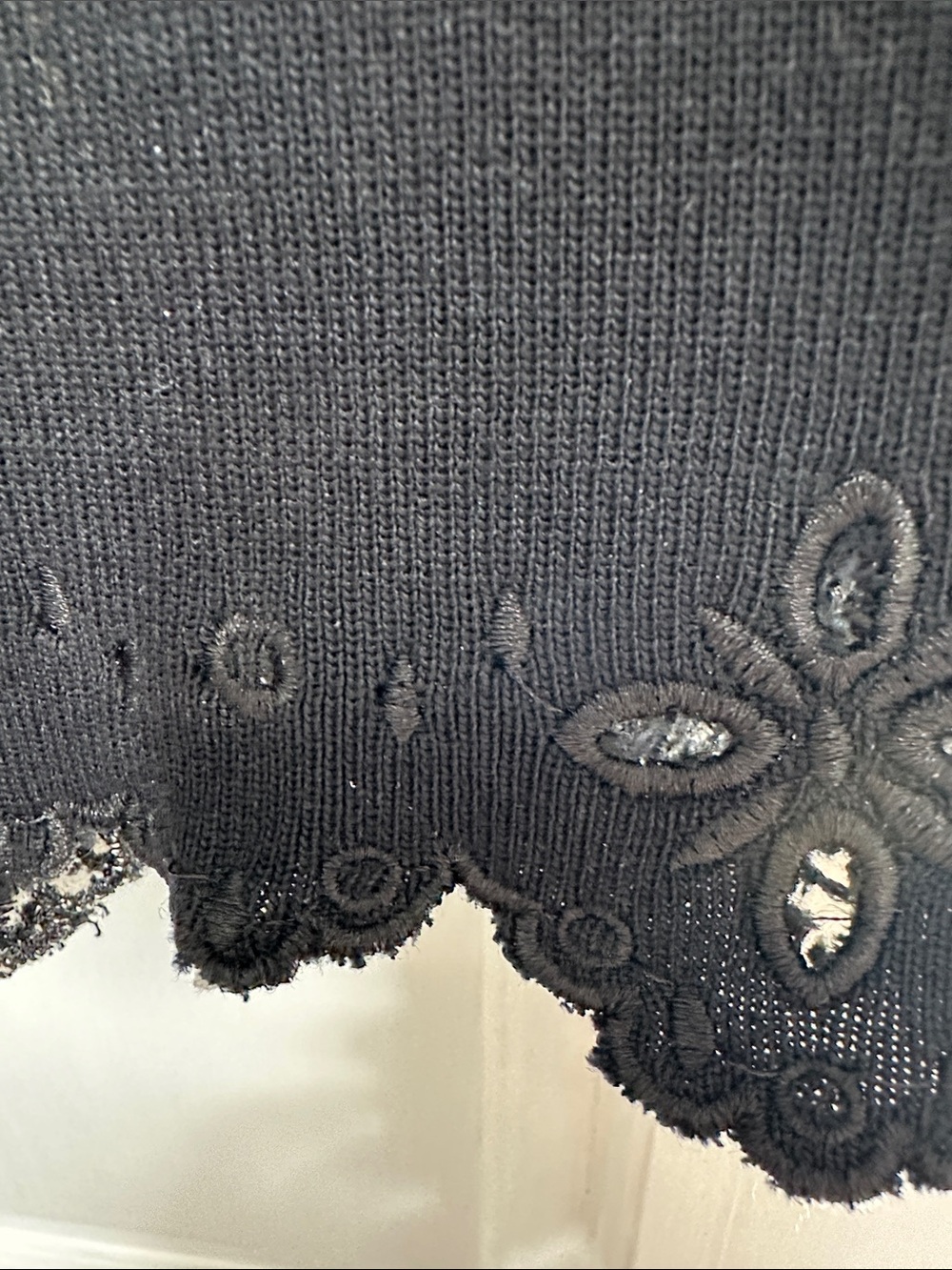 Milk & Honey Black Knit Square-Neck Tank Top - Picture 3 of 5